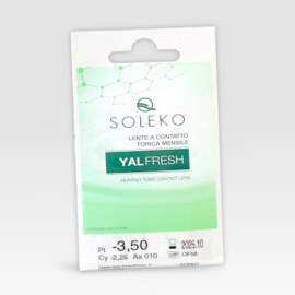 Yalfresh Monthly Toric 1 lente > Soleko