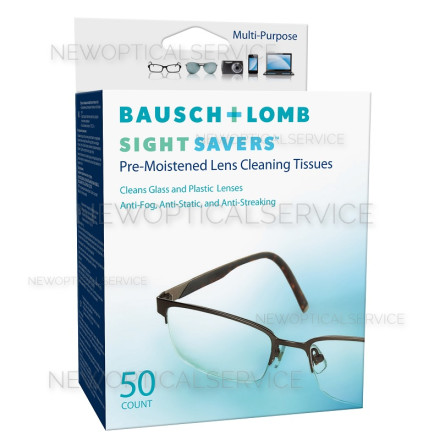 Bausch&Lomb SIGHT SAVERS 50 SALVIETTE