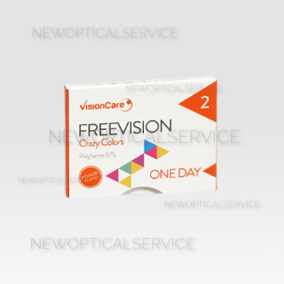 Freevision Crazy Colors 2pz giornaliere > VisionCare