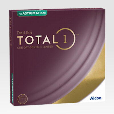 Total 1 for astigmatism 90 lenti > Alcon